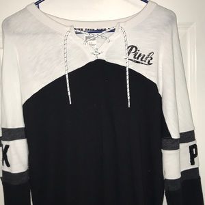 Pink long sleeve top